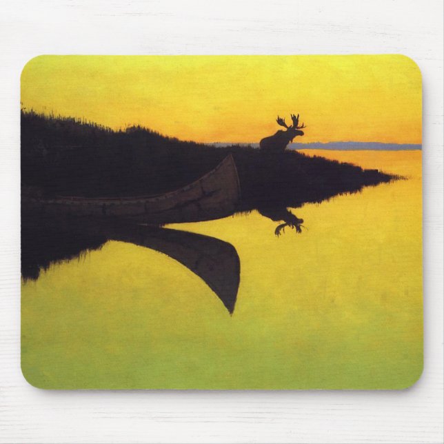 Kommen Sie zum Call ~ Frederic Remington Mousepad (Vorne)