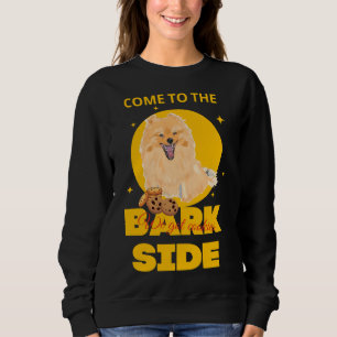 Kommen Sie zur Barke Seite, wir Got Cookies Spitz Sweatshirt