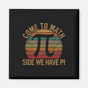 Kommen Sie zur Mathe-Seite, wir haben Pi-Geschenk  Magnet