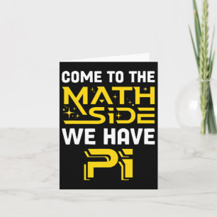 Kommen Sie zur Mathematik-Seite, wir haben Pi Math Karte