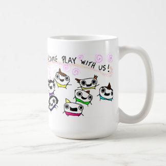 "Kommen Spiel mit uns" Tasse