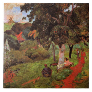 Kommen und gehen, Martinique Fliese