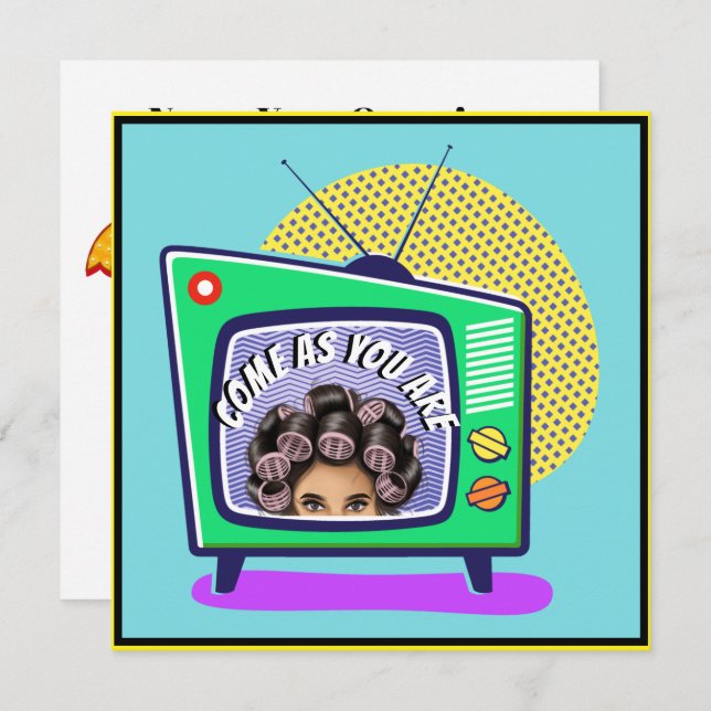 KOMMEN, WIE SIE SIND EINLADUNG (Vorne/Hinten)