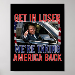 Kommen wir weniger und wir bringen Amerika zurück Poster