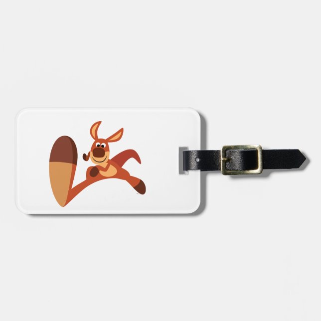 "Kommend!!" Niedlicher Gepäckanhänger (Vorderseite horizontal)