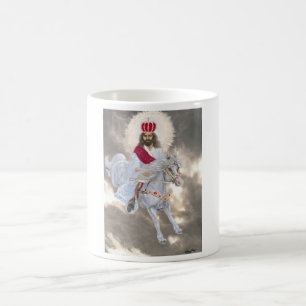 Kommenden Jesus Christus zweiten Kaffeetasse
