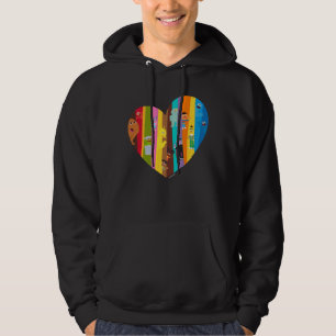 Kommendes Herz der Gemeinschaft Hoodie