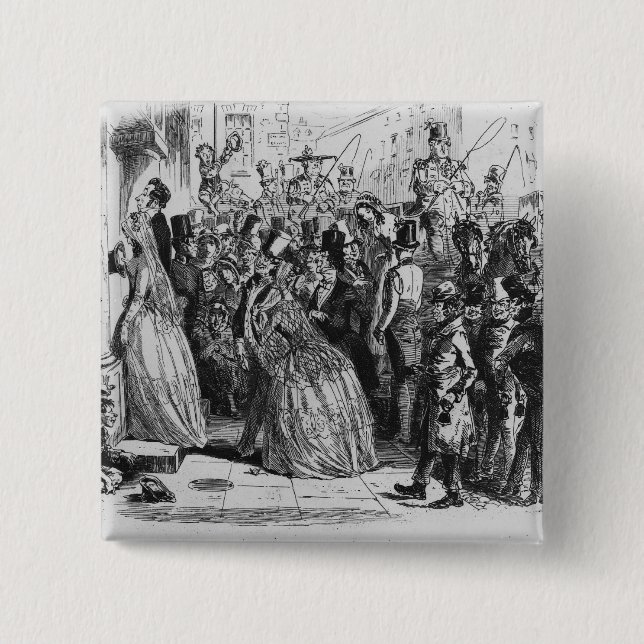 Kommendes Zuhause von der Kirche Button (Vorderseite)