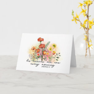 Kommentare 3:23 Seine Gnaden jeden Morgen neu Karte