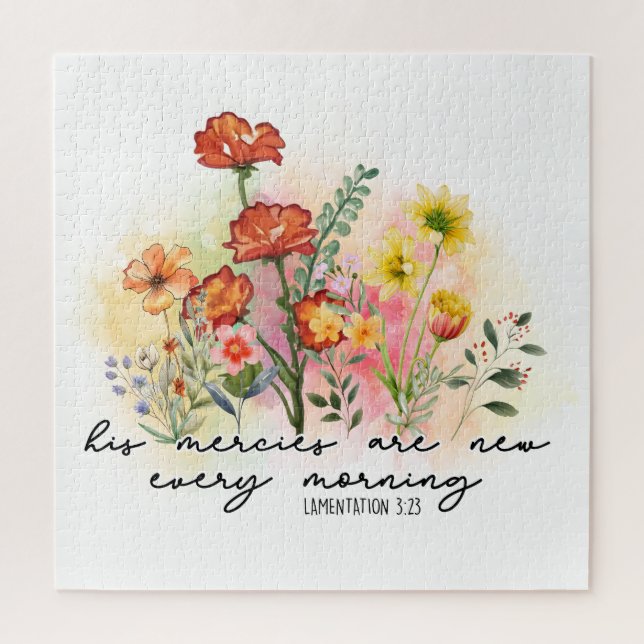 Kommentare 3:23 Seine Gnaden jeden Morgen neu Puzzle (Vertikal)