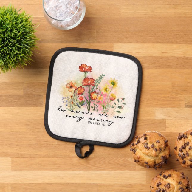 Kommentare 3:23 Seine Gnaden jeden Morgen neu Topflappen (Oben Unten)