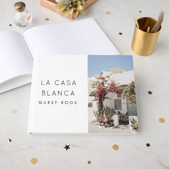 Kommentare zu White Beach House Villa Rental Vacat Gästebuch (Vorderseite Offen)