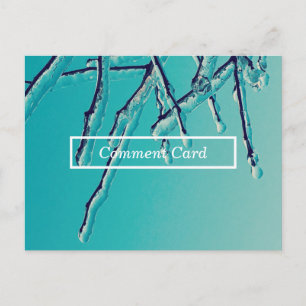 Kommentarkarte mit Schaltkreisen Postkarte