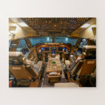 Kommerziell Jet Cockpit Jigsaw Puzzle<br><div class="desc">Kommerzieller Jet Cockpit Hintergrund.</div>