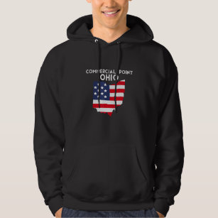 Kommerziell Point Ohio USA Staat America Travel Oh Hoodie