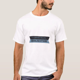 Kommerziell Solicitor Artistic Design T - Shirt de