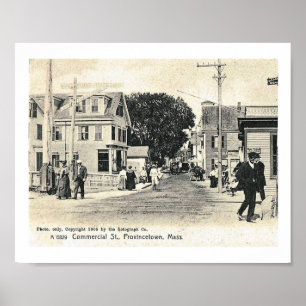 Kommerziell Street, Provinz, 1905 Poster
