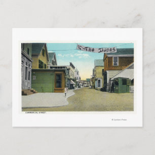 Kommerzielle Street View Postkarte