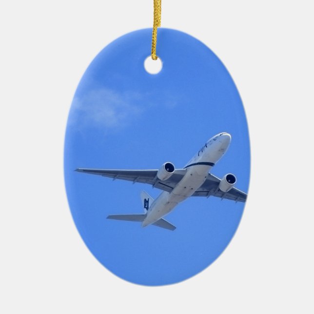 Kommerzieller Airliner Keramik Ornament (Vorne)