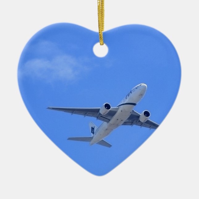 Kommerzieller Airliner Keramikornament (Vorne)