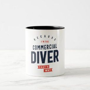 Kommerzieller Beruf Zweifarbige Tasse