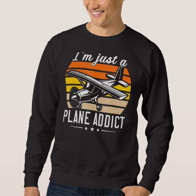 Kommerzieller Fluggast Sweatshirt (Vorderseite)
