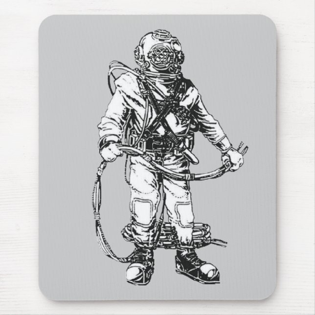 Kommerzieller Tauchgang Mousepad (Vorne)