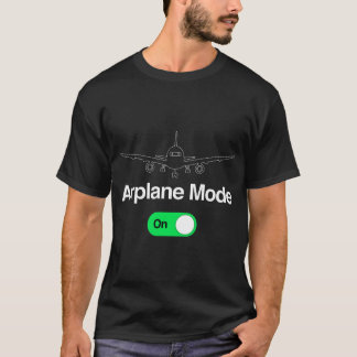 Kommerzielles Flugzeug für den Flugzeugmodus — Ges T-Shirt