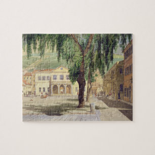 Kommerzielles Quadrat, die kommerzielle Bibliothek Puzzle