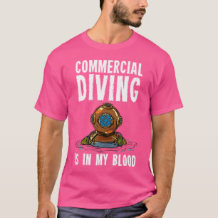 Kommerzielles Tauchen T-Shirt
