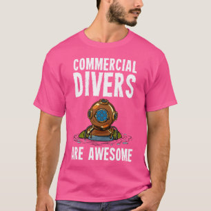 Kommerzielles Tauchen T-Shirt