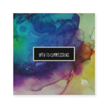 Kommissar für alle Größen Square Business Card