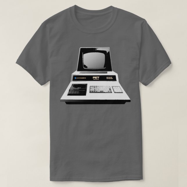 Kommodore Pet Retro Computer T-Shirt (Design vorne)