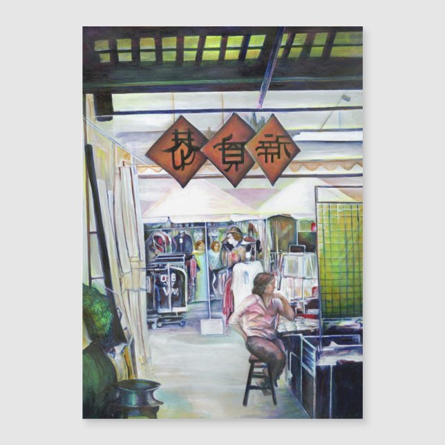 Kommt dieser Drache mit Trainingsrädern? Magnetkarte (Vorderseite)