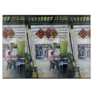 Kommt dieser Drache mit Trainingsrädern? Schneidebrett