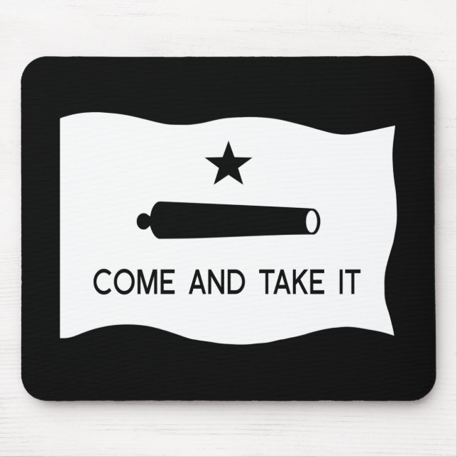 Kommt es Flagge ~ Texas nehmen Mousepad (Vorne)