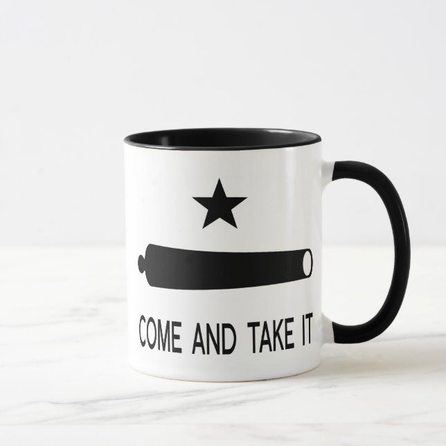 Kommt es Flagge ~ Texas nehmen Tasse (Rechts)