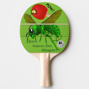 Kommt hier das Stinger-lustige Tischtennis-Paddel Tischtennis Schläger