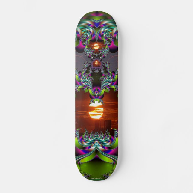 Kommt hier der Sun Skateboard (Vorderseite)