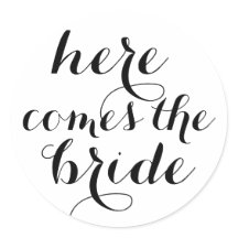 Kommt hier die Braut