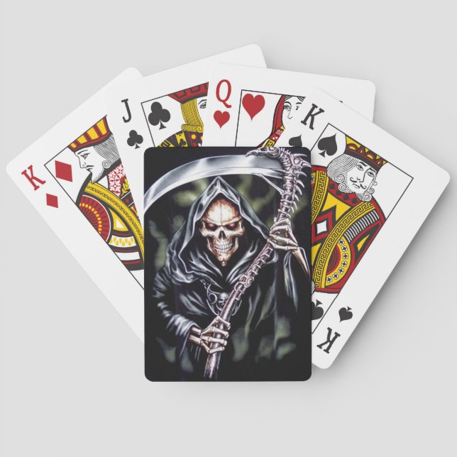 Kommt hier grimmig spielkarten (Rückseite)