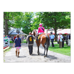 Kommt hier Rosie zum Posten Fotodruck