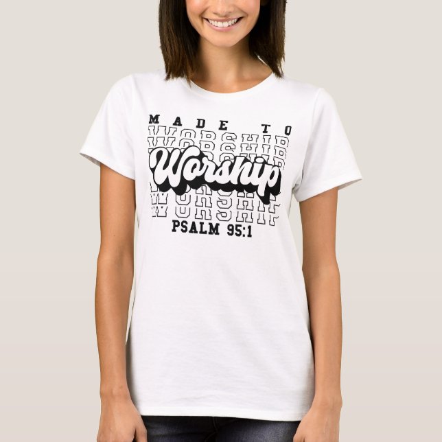 Kommt lasst uns singen T-Shirt (Vorderseite)
