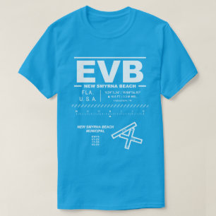 Kommunaler Flughafen New Smyrna Beach EVB T-Shirt