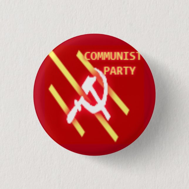 kommunales Party-Logo Button (Vorderseite)