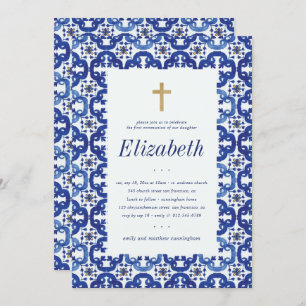 Kommune für ihre blauen Mittelmeer-Fliesen Einladung