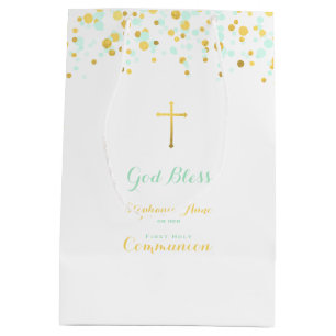 Kommune Minze und Goldfetti Mittlere Geschenktüte