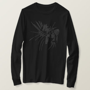 Kommunikation Abstrakt Stammes-Tattoo T-Shirt