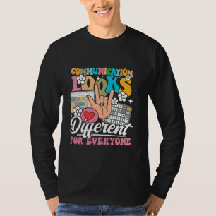 Kommunikation sieht für jeden Autismus anders aus T-Shirt