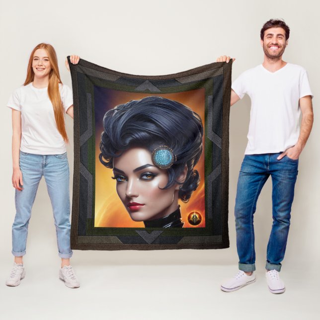 Kommunikationsingenieur Evoratae Dinecatcious Fleecedecke (Beispiel)
